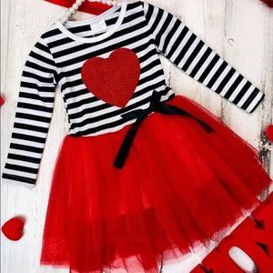 Toddler girl Valentine’s Day dress